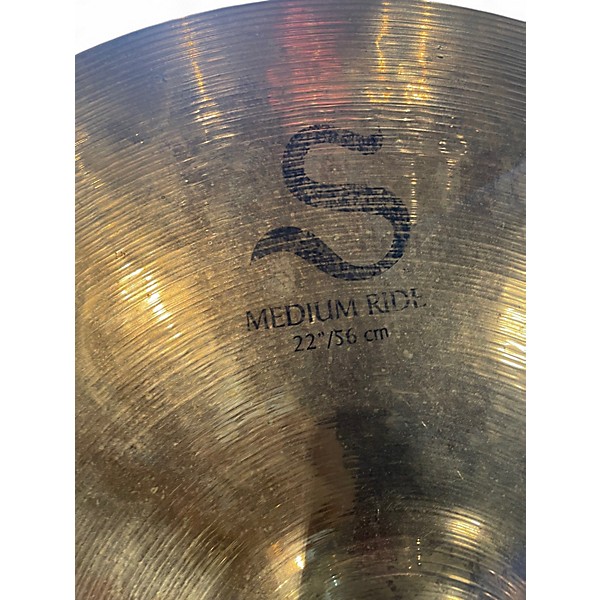 Used Zildjian 22in S SERIES MEDIUM RIDE Cymbal
