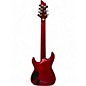 Used Schecter Guitar Research Hellraiser C7 7 String Black Cherry Solid Body Electric Guitar