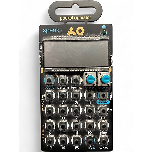 Used teenage engineering PO-35 Pocket Operator Speak Production Controller