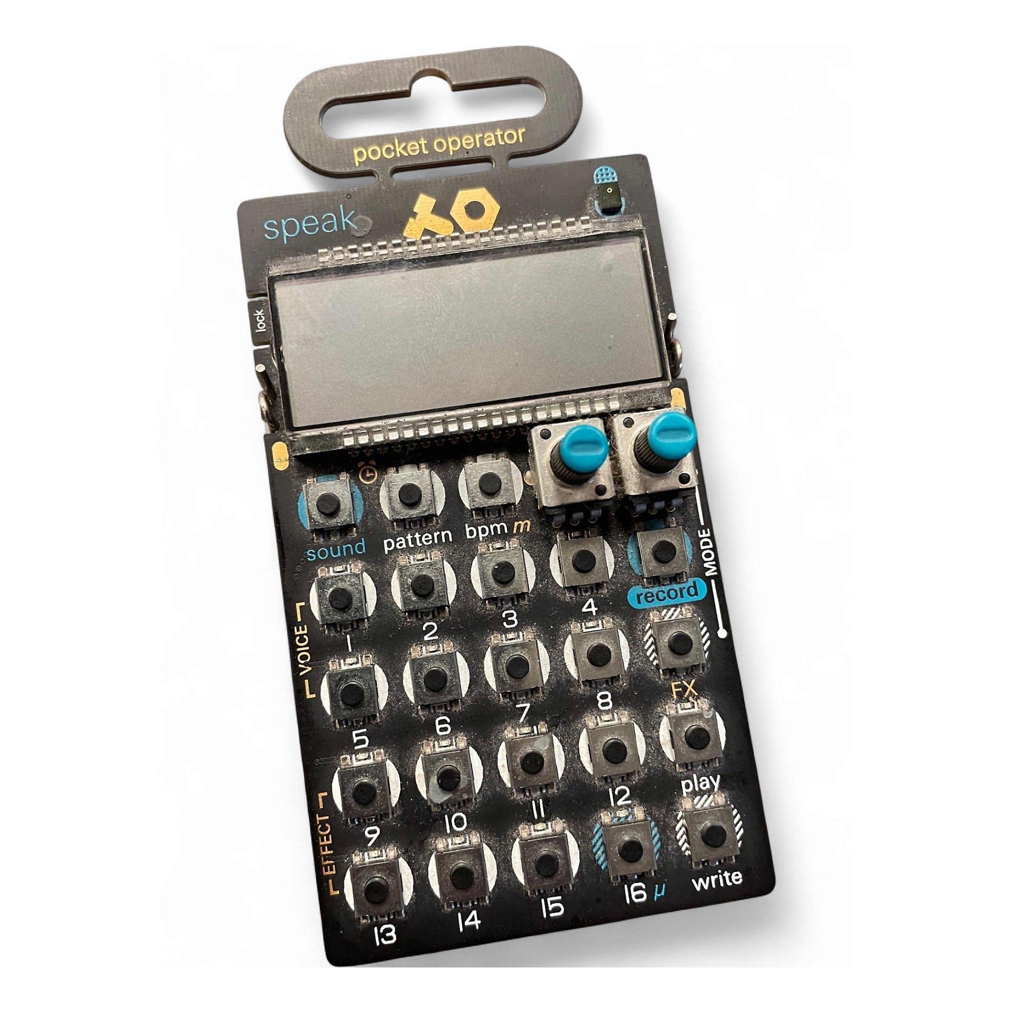 Used teenage engineering PO-35 Pocket Operator Speak Production