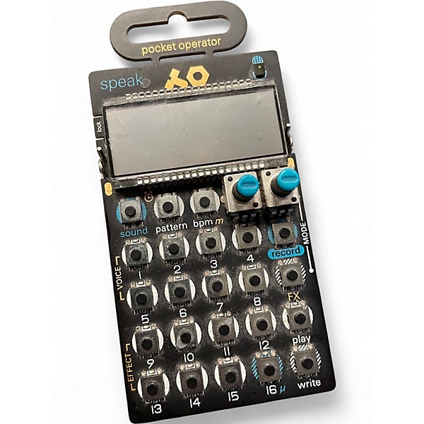 Used teenage engineering PO-35 Pocket Operator Speak Production Controller