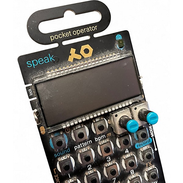Used teenage engineering PO-35 Pocket Operator Speak Production Controller