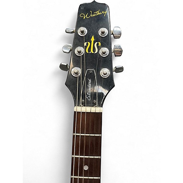 Used Westbury Standard Black Solid Body Electric Guitar