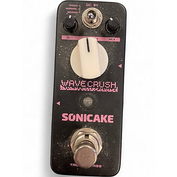 Used Sonicake wavecrush bitcrusher Effect Pedal
