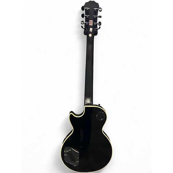Used Epiphone Les Paul Custom Gunmetal Gray Solid Body Electric Guitar