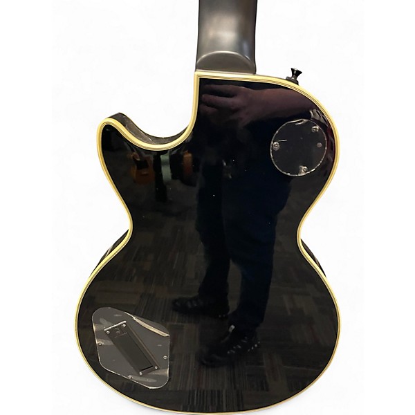 Used Epiphone Les Paul Custom Gunmetal Gray Solid Body Electric Guitar