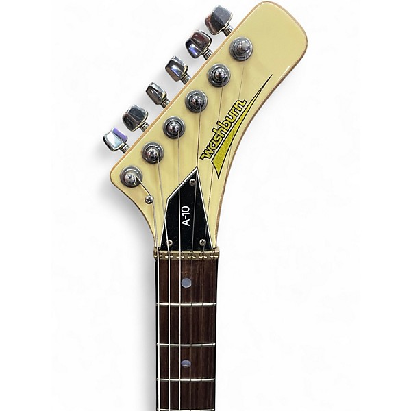 Used Washburn A10 Antique White Solid Body Electric Guitar