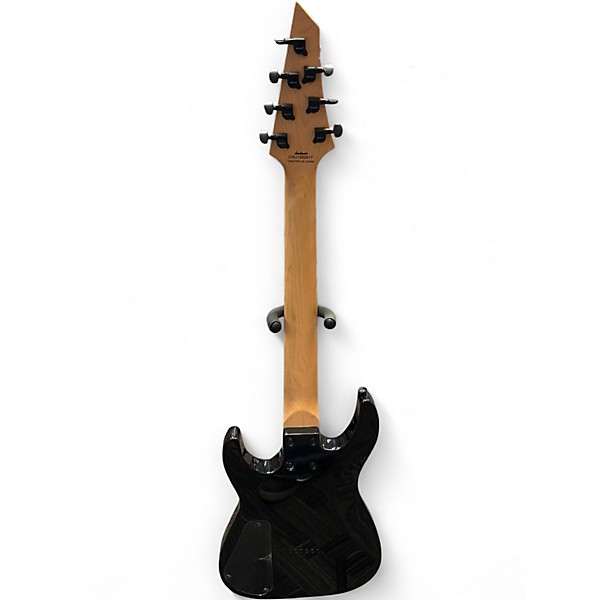 Used Jackson JS22-7 Dinky 7 String Black Solid Body Electric Guitar