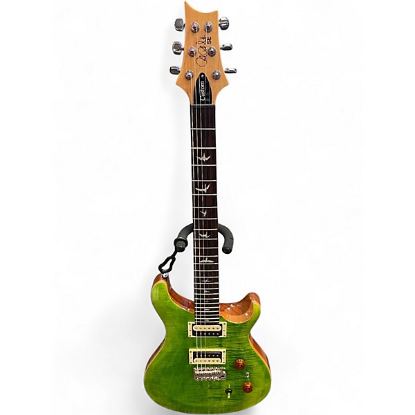 Used PRS CM4 SE Custom 24 Emerald Green Solid Body Electric Guitar