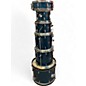 Used TAMA 6 Piece Imperialstar Complete Starter Kit Hairline Light Blue Drum Kit