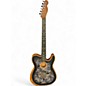 Used 2021 Fender American Acoustasonic Telecaster Black Acoustic Electric Guitar thumbnail