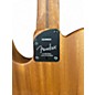 Used 2021 Fender American Acoustasonic Telecaster Black Acoustic Electric Guitar