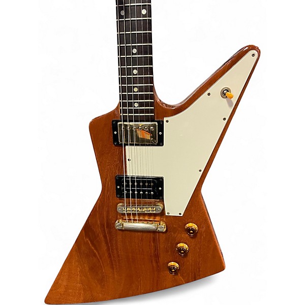 Vintage 2006 Gibson Explorer 76 Natural Solid Body Electric Guitar