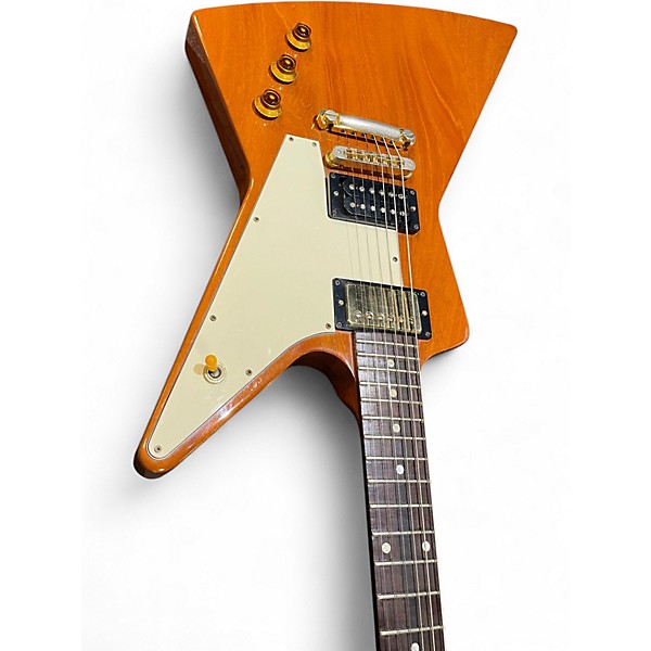 Vintage 2006 Gibson Explorer 76 Natural Solid Body Electric Guitar