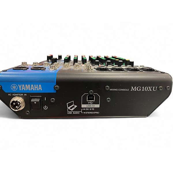 Used Yamaha MG10XU 10 Channel Mixer with Effects Unpowered Mixer