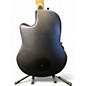 Used Ovation B778TX-5-G Black Acoustic Bass Guitar