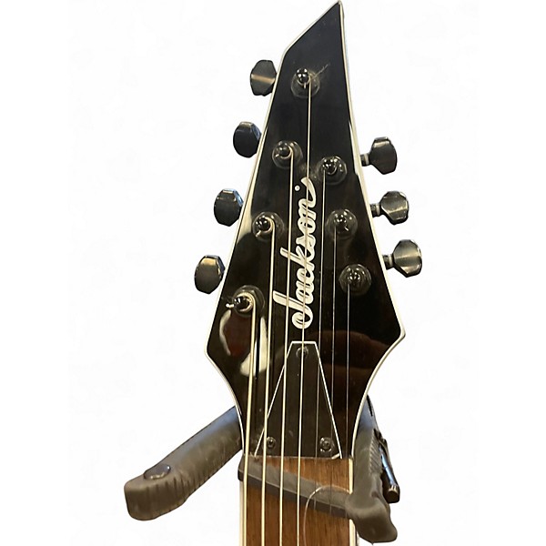 Used Jackson SLATXF7 Soloist 7 String Metallic Blue Solid Body Electric Guitar