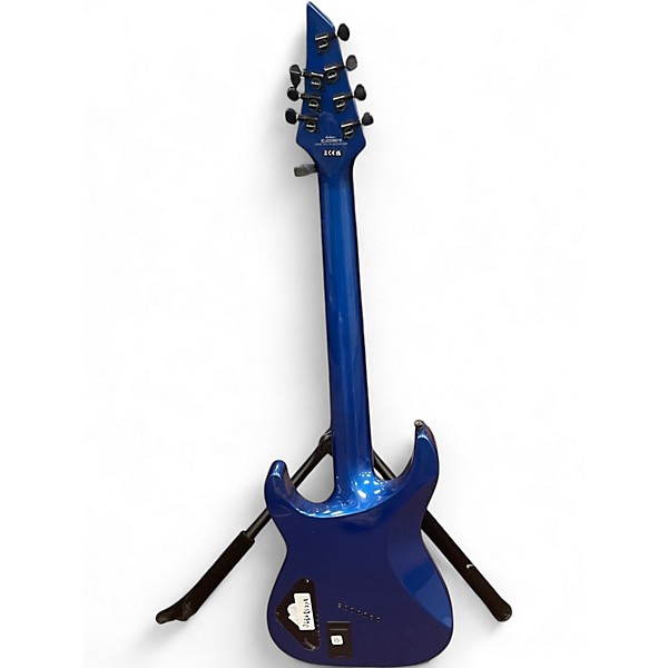 Used Jackson SLATXF7 Soloist 7 String Metallic Blue Solid Body Electric Guitar