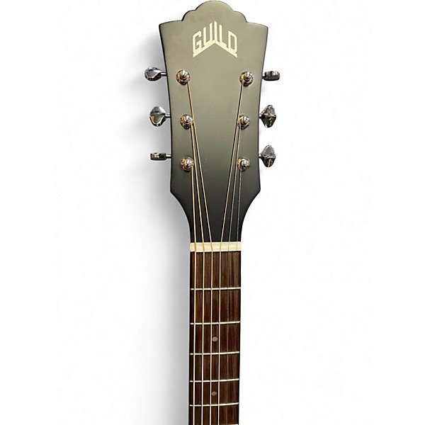 Used Guild F240e Natural Acoustic Electric Guitar
