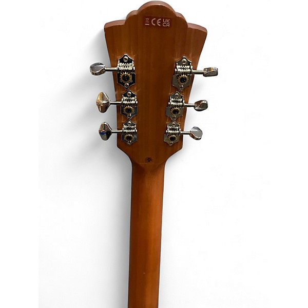 Used Guild F240e Natural Acoustic Electric Guitar
