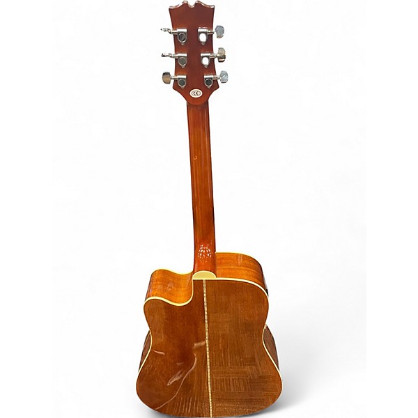 Used Mitchell MD100SCE Natural Acoustic Electric Guitar