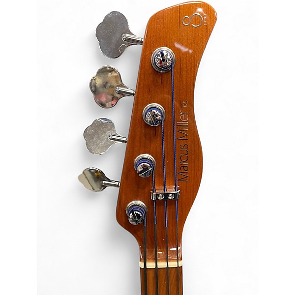 Used Sire Marcus Miller D5 Butterscotch Electric Bass Guitar