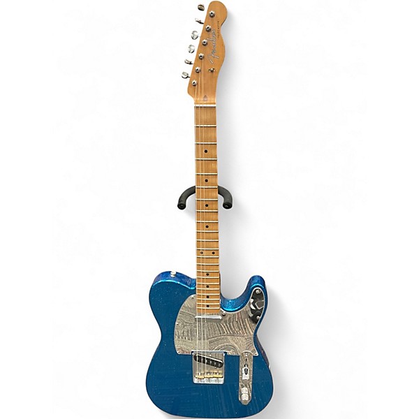 Used Fender J MASCIS TELECASTER BOTTLEROCKET BLUE FLAKE Solid Body Electric Guitar