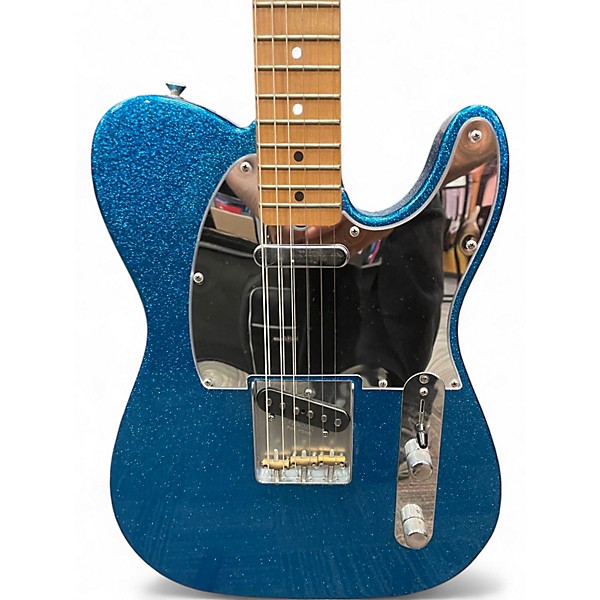 Used Fender J MASCIS TELECASTER BOTTLEROCKET BLUE FLAKE Solid Body Electric Guitar