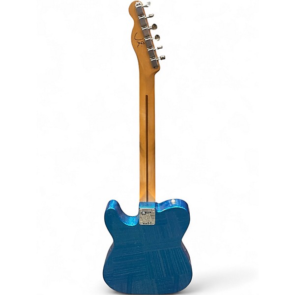 Used Fender J MASCIS TELECASTER BOTTLEROCKET BLUE FLAKE Solid Body Electric Guitar