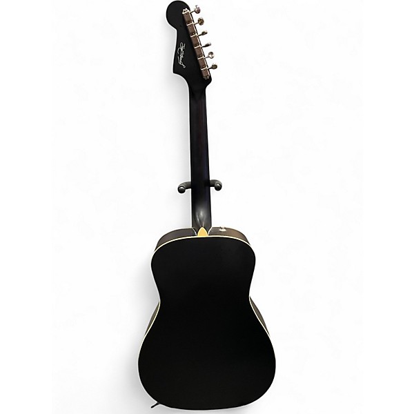 Used Fender STRUMMER CAMPFIRE MATTE BLACK Acoustic Electric Guitar