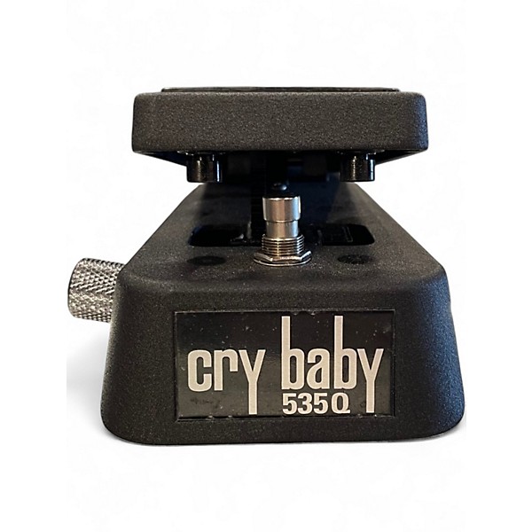 Used Dunlop 535QC Chrome Cry Baby Wah Effect Pedal