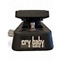 Used Dunlop 535QC Chrome Cry Baby Wah Effect Pedal