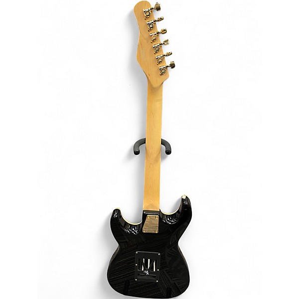 Used Michael Kelly CC60BB Custom Collection Double Cut HSS Natural Solid Body Electric Guitar