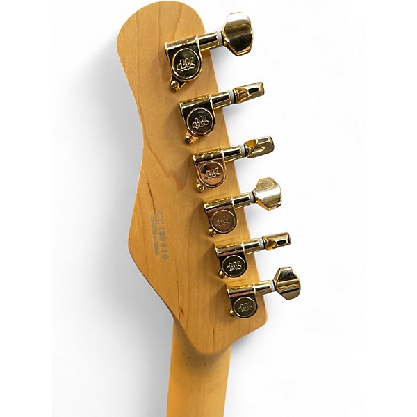 Used Michael Kelly CC60BB Custom Collection Double Cut HSS Natural Solid Body Electric Guitar