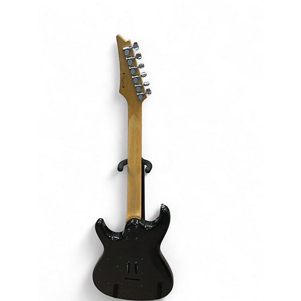 Used Ibanez SA160 Trans Black Solid Body Electric Guitar