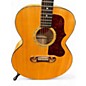 Used 2000 Gibson J100 Xtra Natural Acoustic Electric Guitar