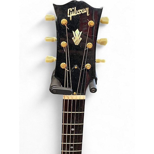 Used 2000 Gibson J100 Xtra Natural Acoustic Electric Guitar