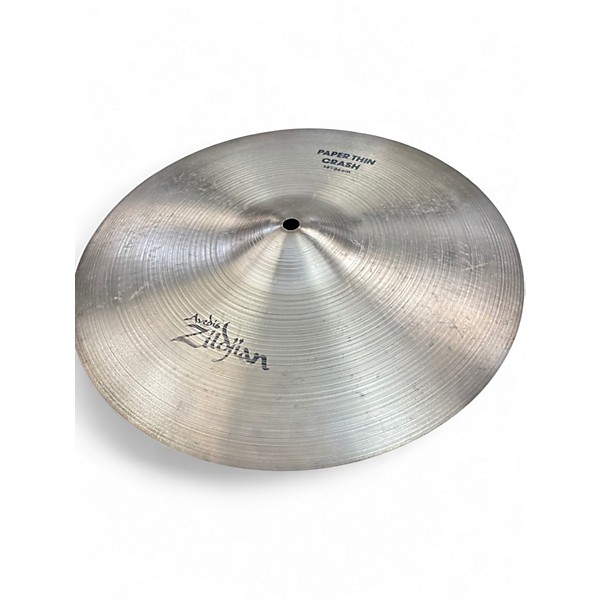 Used Zildjian 14in A PAPER THIN CRASH Cymbal