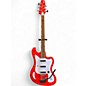 Used Eastwood TB64 Fiesta Red Electric Bass Guitar thumbnail