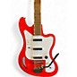 Used Eastwood TB64 Fiesta Red Electric Bass Guitar