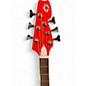 Used Eastwood TB64 Fiesta Red Electric Bass Guitar