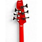 Used Eastwood TB64 Fiesta Red Electric Bass Guitar