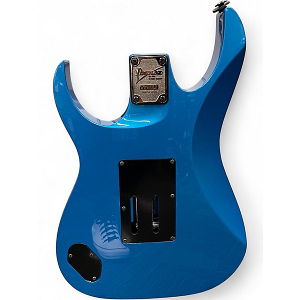 Used Ibanez RG550 RG Series ELECTRIC BLUE Solid Body Electric Guitar