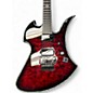 Used B.C. Rich Mockingbird Extreme Exotic Black Cherry Solid Body Electric Guitar