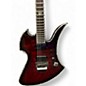 Used B.C. Rich Mockingbird Extreme Exotic Black Cherry Solid Body Electric Guitar