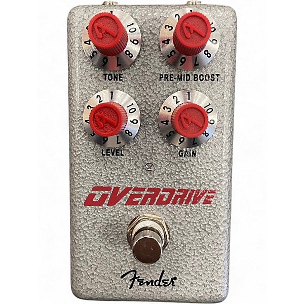 Used Fender Hammertone Overdrive Effect Pedal
