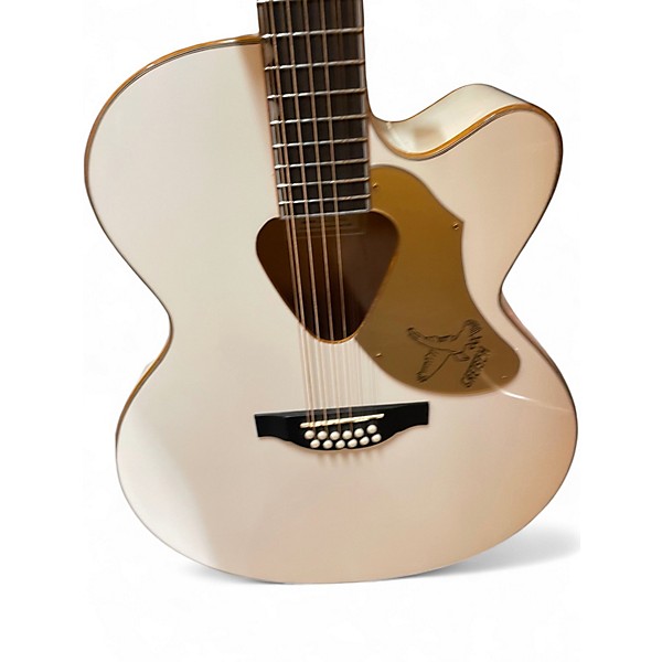 Used Gretsch Guitars G5022CWFE-12 Rancher Falcon GLOSS WHITE 12 String Acoustic Electric Guitar