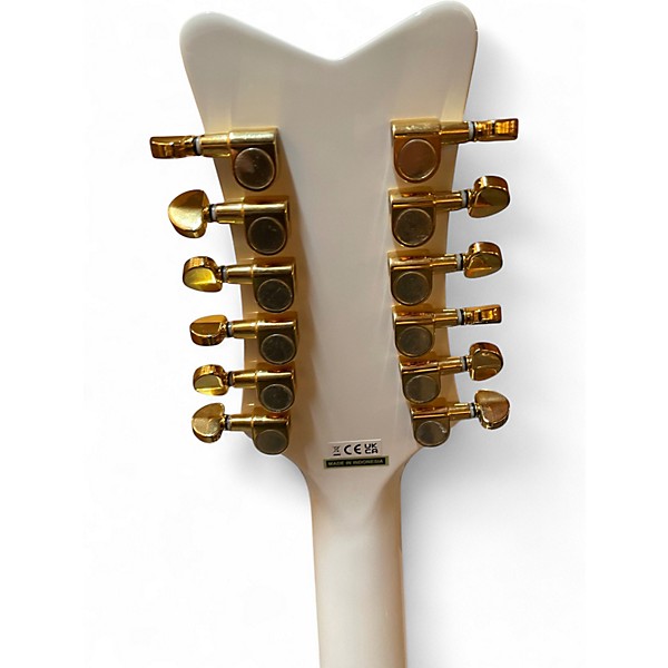 Used Gretsch Guitars G5022CWFE-12 Rancher Falcon GLOSS WHITE 12 String Acoustic Electric Guitar