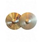 Used Zildjian 14in A Custom Rock Hi Hat Pair Cymbal thumbnail