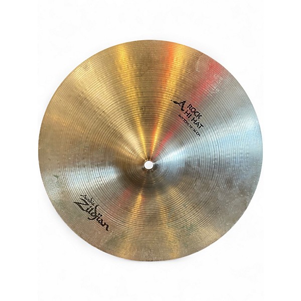 Used Zildjian 14in A Custom Rock Hi Hat Pair Cymbal
